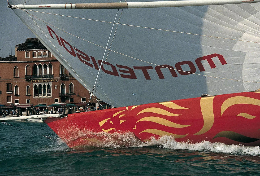 Il Moro di Venezia in navigazione, protagonista della campagna del 1992