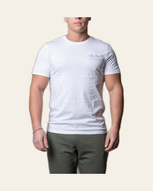 Colore: Bianco — T-Shirt Louis Vuitton Cup Winner Il Moro di Venezia, vista frontale