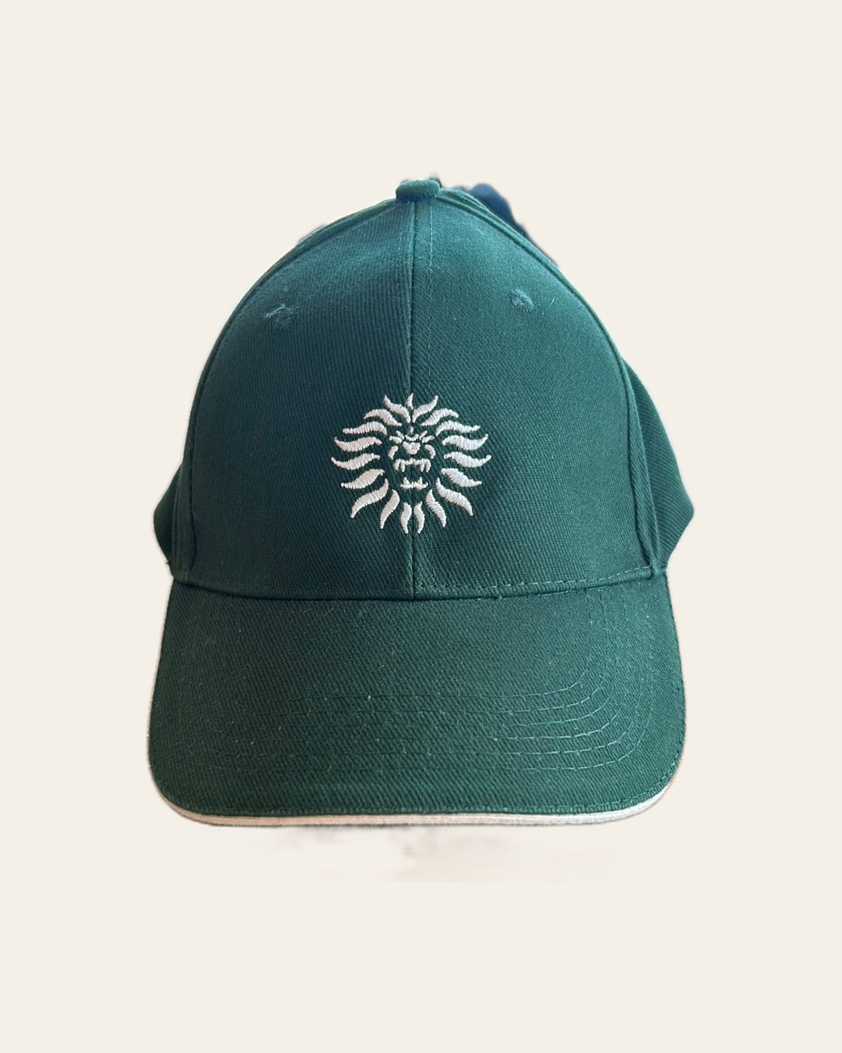 Colore: Verde scuro-Bianco — Cappellino Crew ricamato Il Moro di Venezia