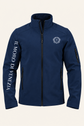 Colore: BLU — Giubbotto softshell Il Moro di Venezia, vista del capo, sfondo avorio