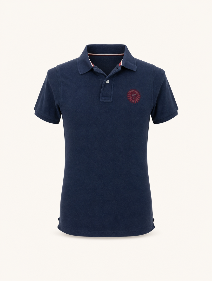 Polo in cotone a maniche corte