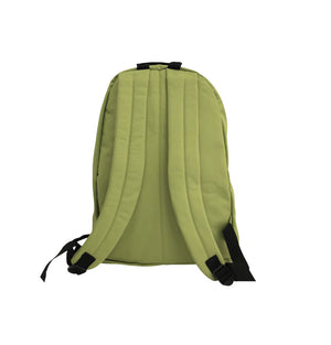 Lo zaino Crew verde è pratico, comodo e compatto, da utilizzare per la scuola e il tempo libero. Dotato di una tasca frontale e una sezione principale. Realizzato in materiale tecnico e impermeabile ha una base di 30 centimetri, un’altezza di 40 e uno spessore di 18 cm. - The Crew green backpack is practical, comfortable and compact for school and leisure. It has a front pocket and a main section. Made of technical, waterproof material, it has a base of 30 cm, a height of 40 cm and a thickness of 18 cm.